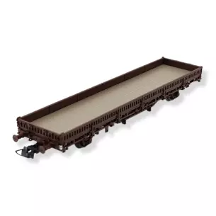 Wagon plat à ranchers pivotants type Ks ROCO 67243 - SNCF - HO 1/87 - EP IV-V
