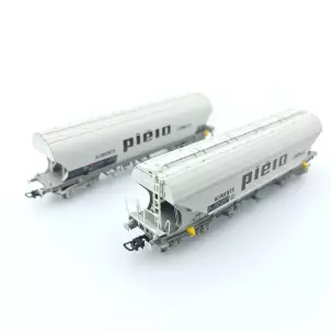 Coffret de 2 Wagons-Trémis "Piéto-Lamballe" JOUEF 6220 SNCF - HO 1 : 87 - EP IV
