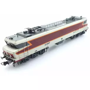 Electric Locomotive CC 6517 delivered in red concrete Jouef 2372 - HO 1/87 - EP IV