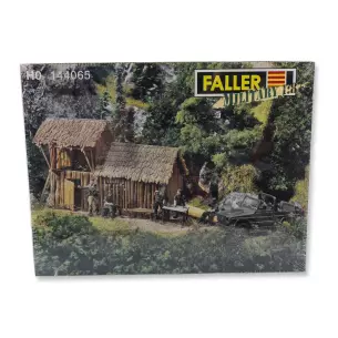 Coffret Diorama "Abri de fortune" Faller 144065 - HO : 1/87 - Militaire