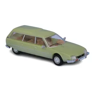 Voiture Citroën CX livrée verte SAI 2491 - HO : 1/87 - EP IV - Berline / Break