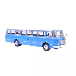 Bus - Skoda 706 RTO - Deutsche Post Studiotechnik - BREKINA 58270 - Échelle HO - Jelcz 043 - Bleu clair