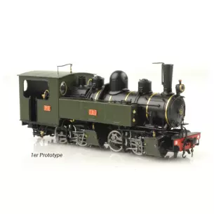 Steam locomotive Mallet 020-020 LEMATEC HOM205.8S - HOm 1/87 - CFC