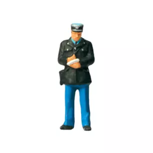 Figurine gendarme français Preiser 29069 - HO 1:87