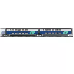 Set 2 voitures pour TGV Euroduplex Märklin 43433 - SNCF - HO : 1/87 - EP VI