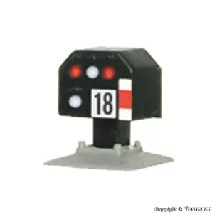 Signal avertisseur de manœuvre bas LED VIESSMANN 4418 - N 1/160 - H : 56 mm