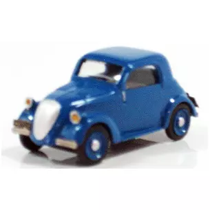 Simca 5 1936-1949 bleue modèle en métal