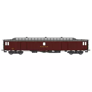 OCEM 21.6m ALLEGE mail car delivered brown PTT n°45757