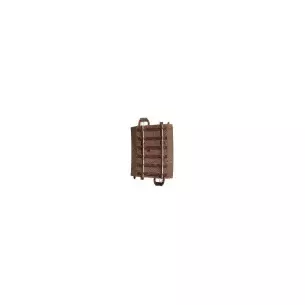 Rail courbe R1 7,5° Trix 62107 - Rayon 360 mm - HO : 1/87 - Code 83 - Voie C