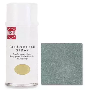 Spray for the construction of the grounds