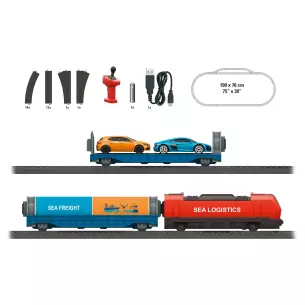 Set de départ "Logistique portuaire" Marklin my world 29342 - HO 1/87