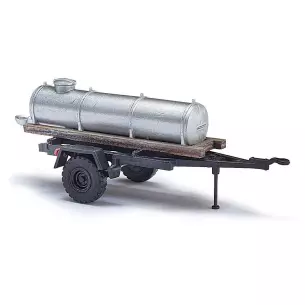 Remorque HL 10 avec baril à eau Busch 53608 - HO 1/87