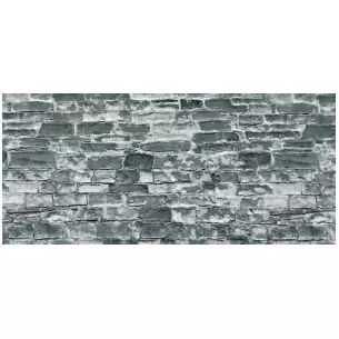 Plaque cartonnée Vollmer 46055 - HO : 1/87 - Mur pierre naturelle
