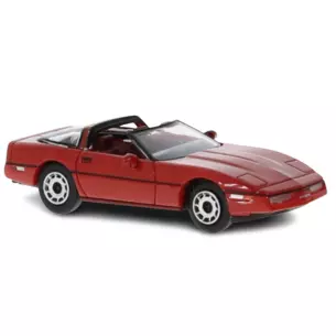 Voiture Chevrolet Corvette C4 rouge, PCX 870316 - HO 1/87