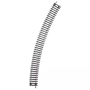 Rail courbe 30° Roco 42426 - R6 604,4 mm - HO : 1/87 - Code 83