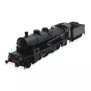 Locomotive à vapeur 2-141 A - REE MODELES MB156S - SNCF - HO 1/87