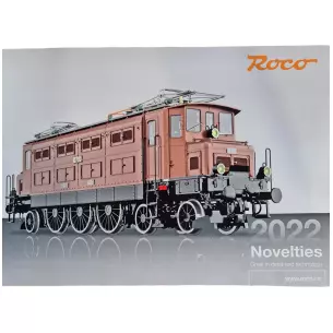 Catalogue Roco nouveautés 2022 - Roco 80822 - en Anglais - HO 1/87 - 210 pages