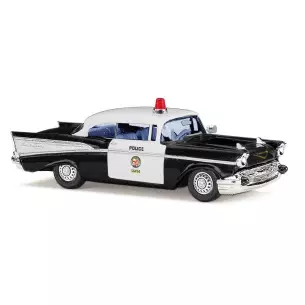 Véhicule Chevrolet Bel Air Police de Los Angeles BUSCH 45019- HO 1/87
