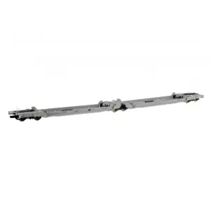Wagon Lohr UIC Sdmrs for semi-trailer with head/tail coupling delivered in grey from Bettembourg - Trieste depot