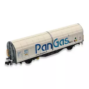 Wagon parois coulissantes "PanGas" FLEISCHMANN 826254 - CFF - N 1/160 EP V