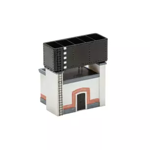 Château d'eau avec petit dépôt style méditerranéen HORNBY HC8060 - HO 1/87