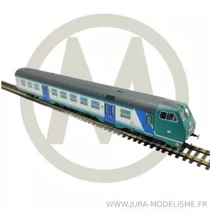 Voiture voyageurs pilote MDVC Vitrains 3244 - HO : 1/87 - FS - EP V