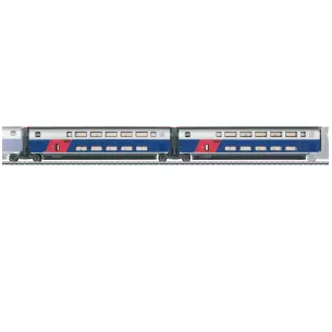 Set 2 voitures pour TGV Euroduplex Märklin 43423 - SNCF - HO : 1/87 - EP VI