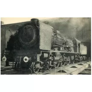 [Kit] Locomotive à Vapeur 2-231B1 + Tender 37A AMF87 E126 - HO 1/87 - SNCF