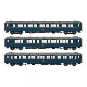 Set 3 voitures-lits S2T + S3 + S3 CIWL  LS MODELS 98016 - HO 1/87 - EP IVA