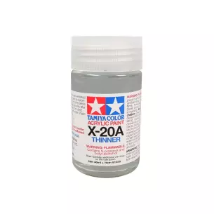Diluant Acrylique X20A TAMIYA 81030 - 40 mL