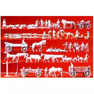 Animaux, personnages, accessoires 60 personnages à peindre