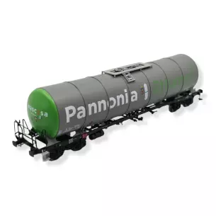Un wagon citerne Zacns 98 "Pannonia Ethanol" IGRA 96110016 - HO 1/87 - EP VI