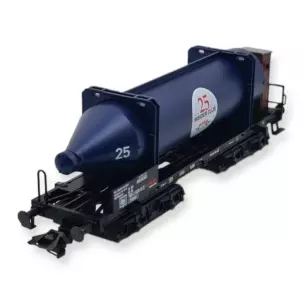 Wagon-citerne pour carburant, amovible "25 Insider Club" MARKLIN 48253 - DB - HO