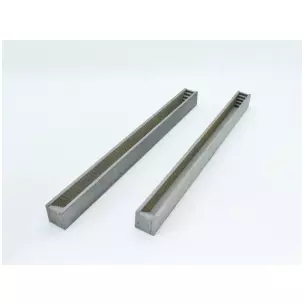 Lot of 2 inspection pits - HO 1/87 - Model Timber 104006