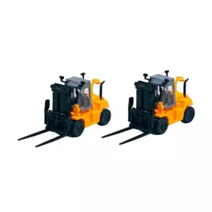 2 Chariots élévateurs FD115 TCM Kato 23515 - N 1/160 - Véhicules miniatures
