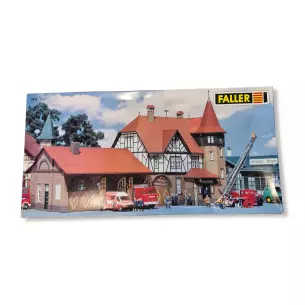 Poste de secours "Reddingscentrum" Faller 991 - HO 1/87 - 365 x 170 x 215 mm