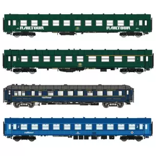 Coffret 4 voitures "Freccia del Sol" - HO 1/87 - LS MODELS 92018