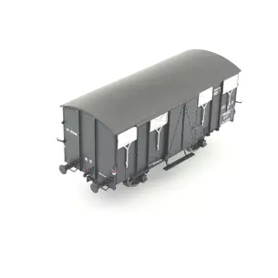 OCEM 19 COVERED car, spoked wheels, closed flaps, EAST