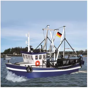 Bateau de pêche - HO 1/87 ème - Kibri 39161
