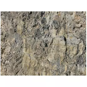 Feuille de rocher à froisser Noch 60303 - HO 1/87 - 450 x 255 mm
