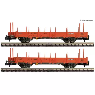 2 piece set Swivel stake wagons- Wascosa