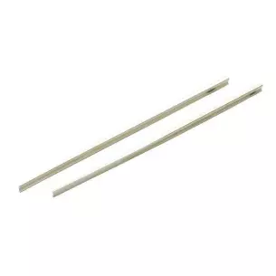 Profile rail in nickel silver, length 914mm, code 200