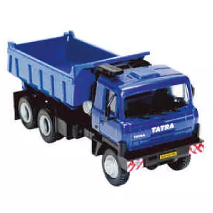 Camion TATRA 815 6x6 S3 bleu - HO 1/87 - Igra Auto 66818003