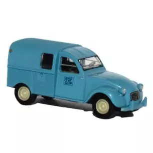 Fourgonnette Citroën 2 CV AZU SAI 2043 - EDF / GDF - HO : 1/87 - 1965
