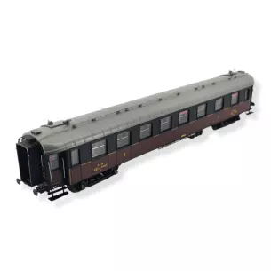 Une Voiture OCEM RA noir/rouge PLM REE MODELES VB266 - SNCF - HO 1/87 - EP II