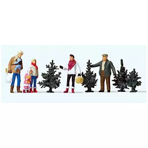 Vente de sapins de Noël