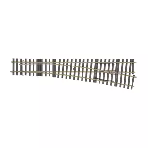 Coffret aiguillage droit à droite R2321mm - 10° - L 600mm MÄRKLIN 59083 - I 1/32