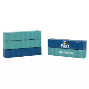 Conteneur 40' - Faller 182151 - HO : 1/87 - EP IV - P&O