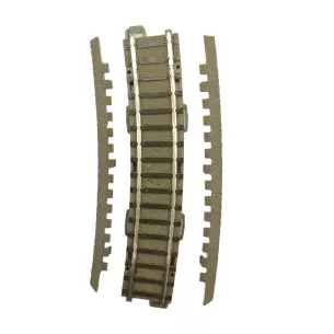 Curved rail R3 15° Trix 62315 - Radius 515 mm - HO : 1/87 - Code 83 - Track C