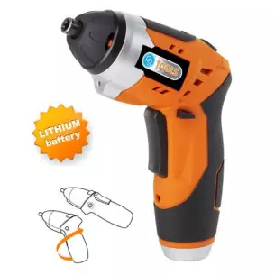 A cordless screwdriver - 3.6V Lithium - 2 positions - PG Tools 37V